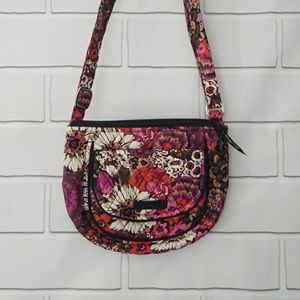 Vera Bradley Lizzy Crossbody Bag Rosewood